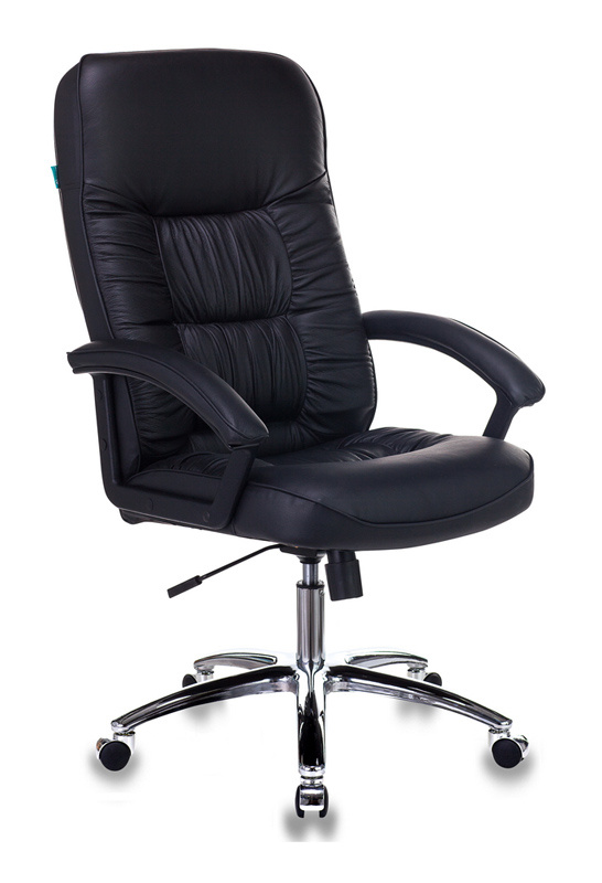 Кресло руководителя Бюрократ T-9908 AXSN-AB черный кожа