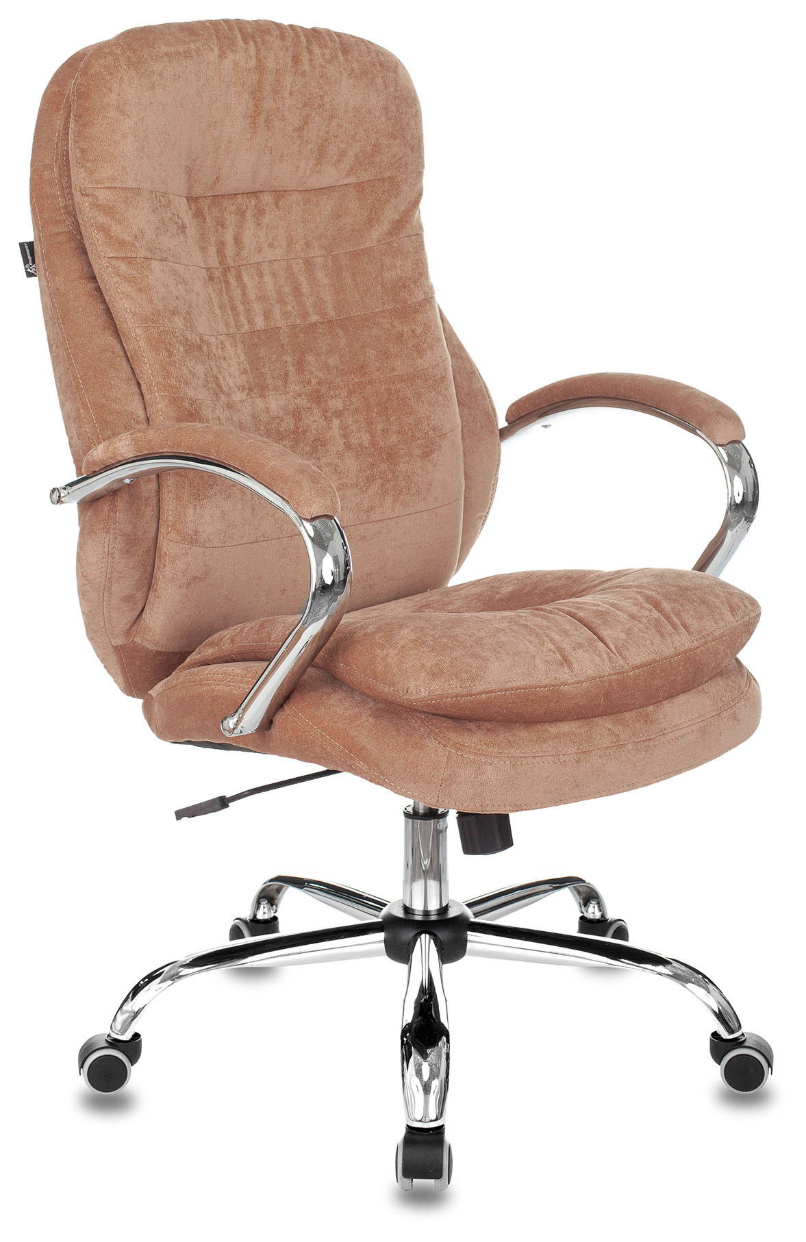 Кресло руководителя Бюрократ T-9950 SL Fabric светло-коричневый Velvet 90
