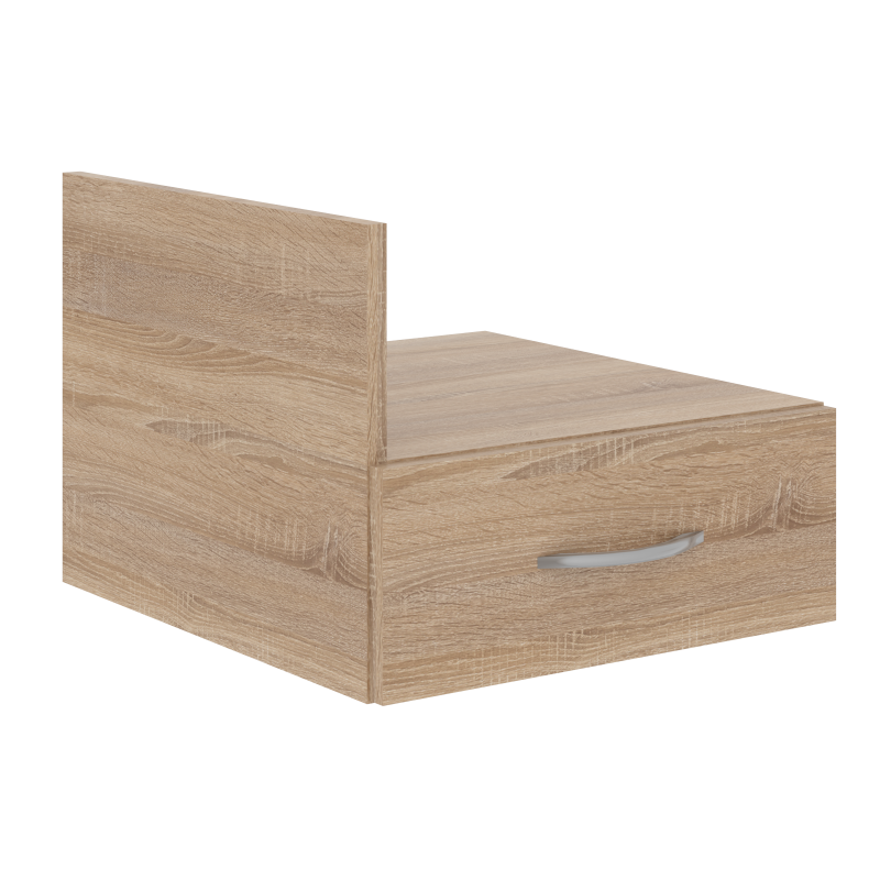 Тумба подвесная с 1-м ящ SC-1V.1 Дуб Сонома светлый 412х450х323/163 SIMPLE