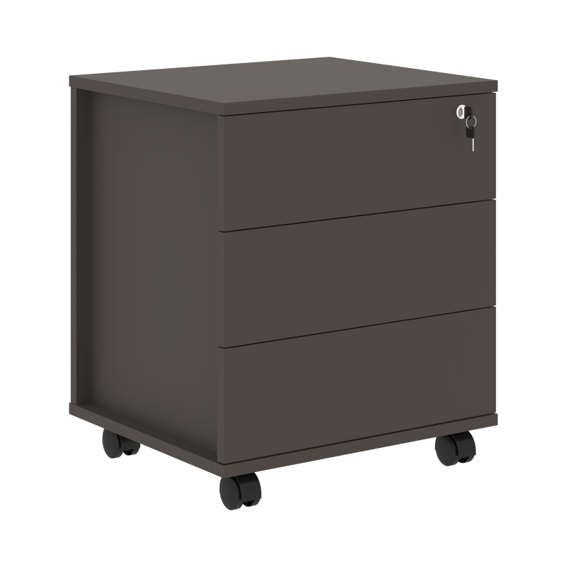 Тумба мобильная EMC-3D.A Мокко 520х450х605 EDIS