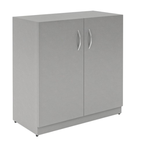 Шкаф с глухими малыми дверьми SR-2W.1 Серый 770х375х790 SIMPLE