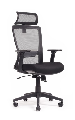Кресло руководителя Riva Chair Line RCH W-202AC Черный