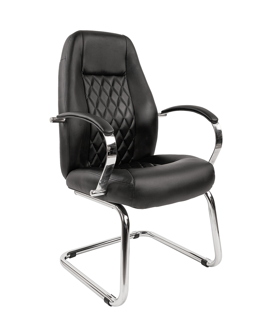 Конференц-кресло Chairman 950 V экокожа черная