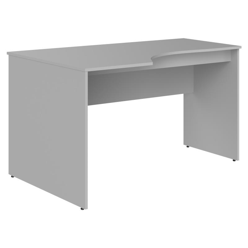 Каркас стола эргономичного SET140-1(L) Серый 1400х900х760 SIMPLE	