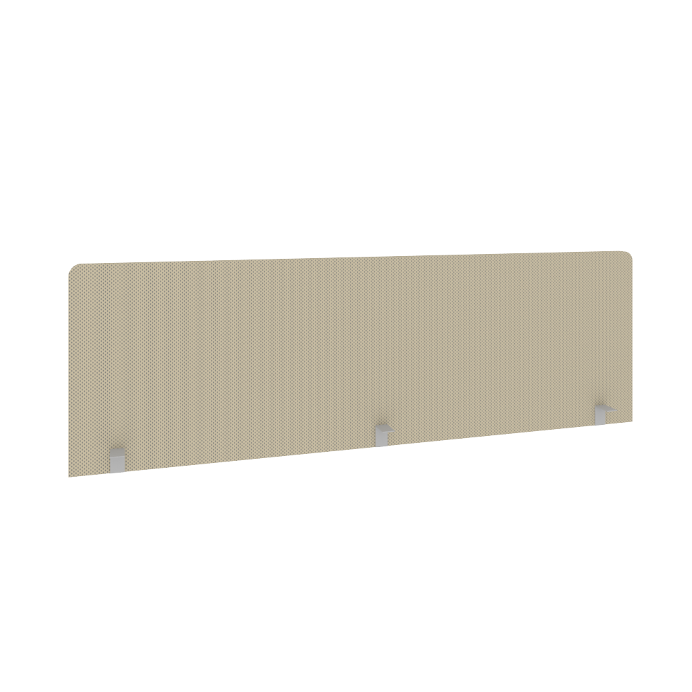 Riva Экран тканевый продольный А.ТЭКР-3.2 Темно-бежевый 1400*450*22