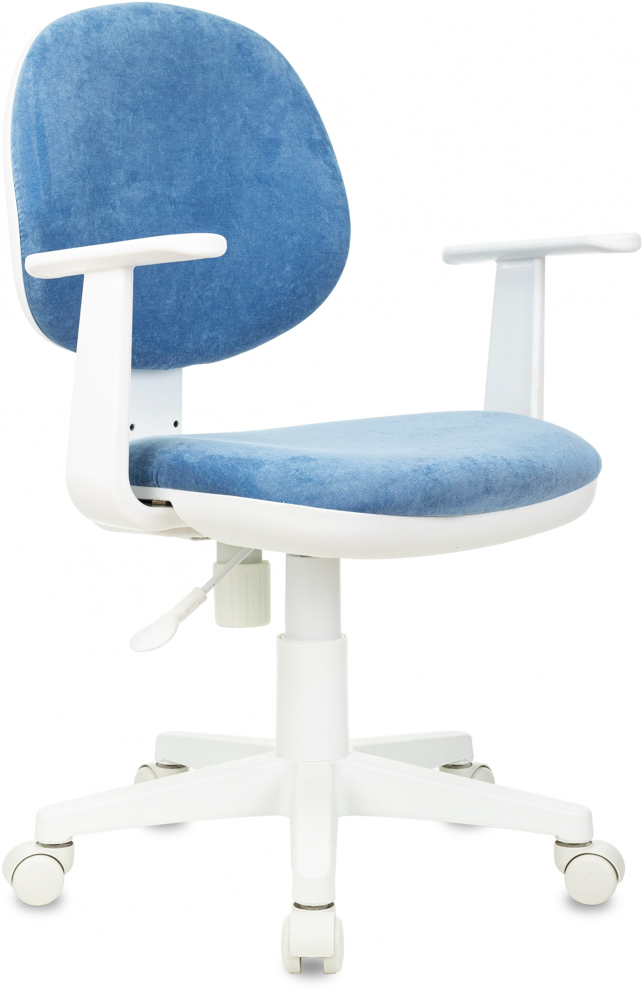 Кресло детское Бюрократ CH-W356 AXSN голубой Velvet 86