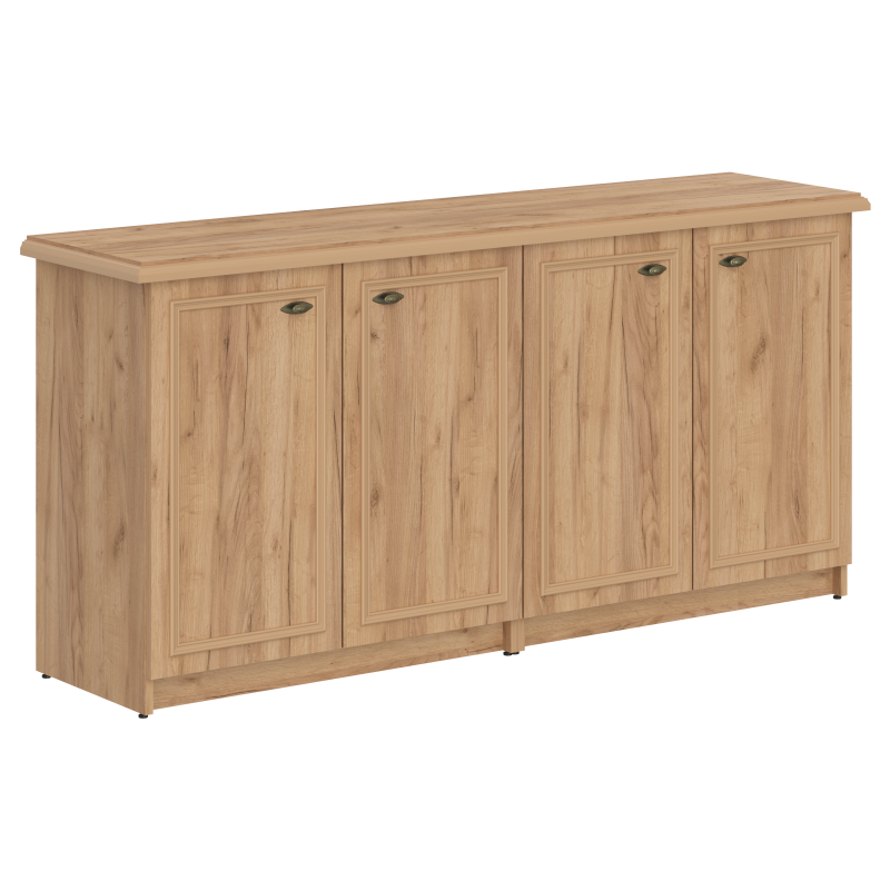 Шкаф низкий 2- секционный RLW 185 Дуб Бофорд 1842х465х887 RAUT