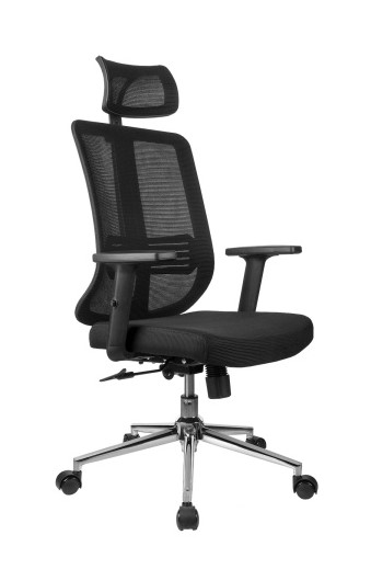 Кресло руководителя Riva Chair Box RCH A663 Черный