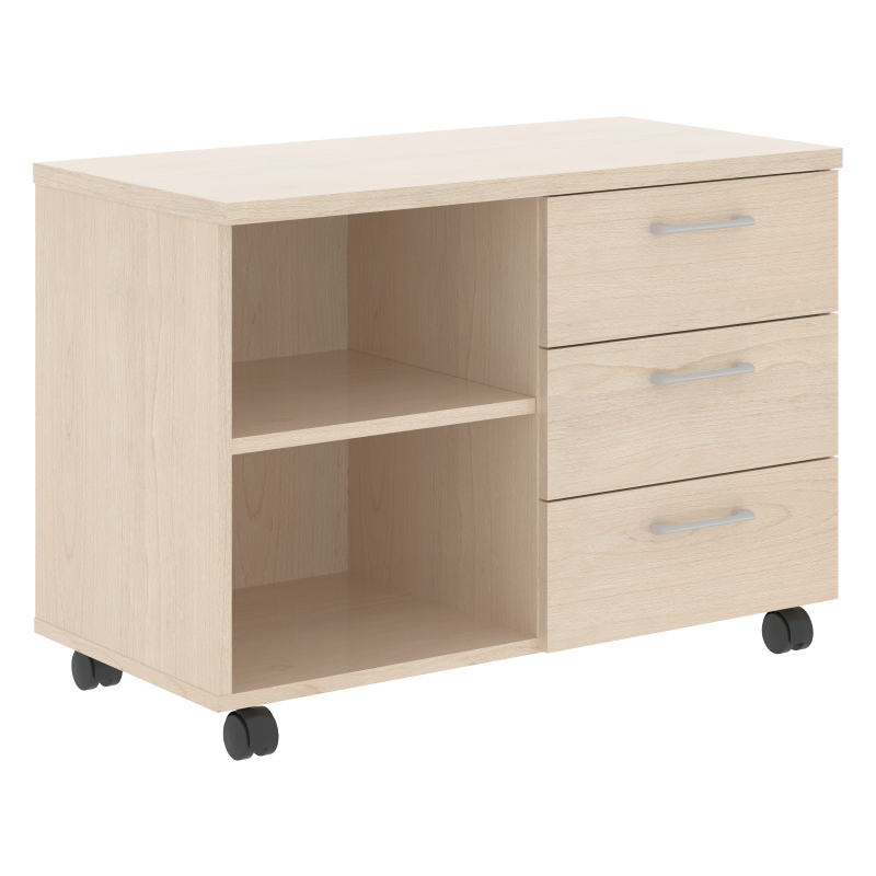 Тумба сервисная XLC-3D.1A Бук Тиара 908х450х631 XTEN