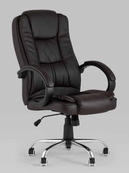 Кресло руководителя TopChairs Atlant NEW, коричневое