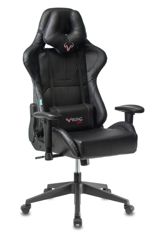 Кресло игровое Zombie VIKING 5 AERO Edition черный эко.кожа