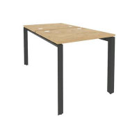 Onix Рабочая станция на П-образном м/к O.MP-D.RS-2.0.7 Тиквуд Светлый/Металл Антрацит 780*1475*750