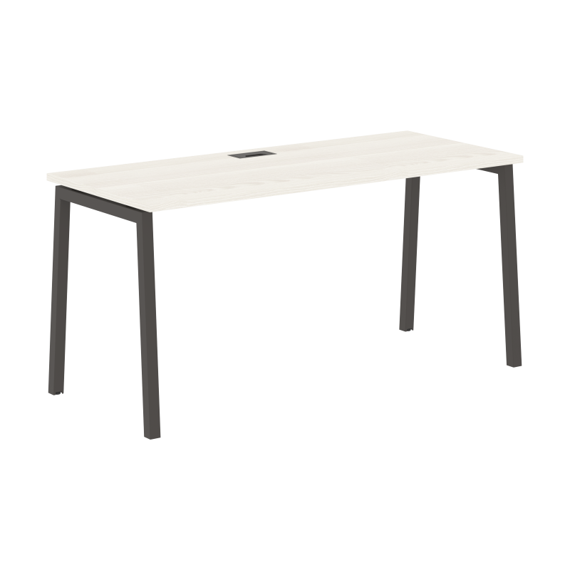 Стол прямой ELST 1567 Ясень Траун/Мокко 1560х670х750 EDIS