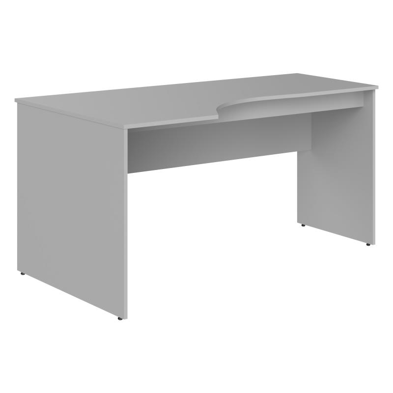 Каркас стола эргономичного SET160-1(L) Серый 1600х900х760 SIMPLE	