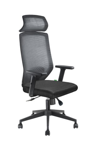Кресло руководителя Riva Chair Bronte A755 Luxe Черный