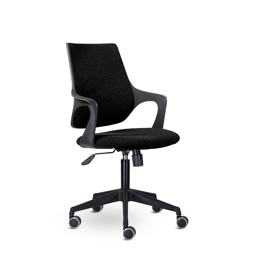 Кресло офисное М-804 Ситро/Citro blackPL Ср QH21-1323 (черный)