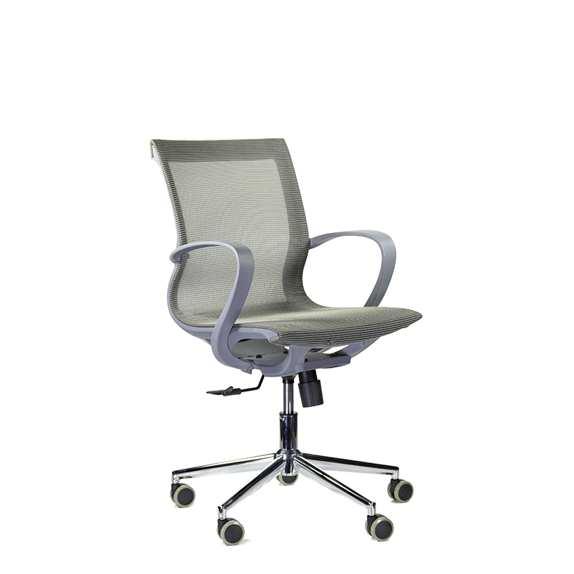 Кресло офисное М-805 Йота/Yota grey PL TC-02 (серый)