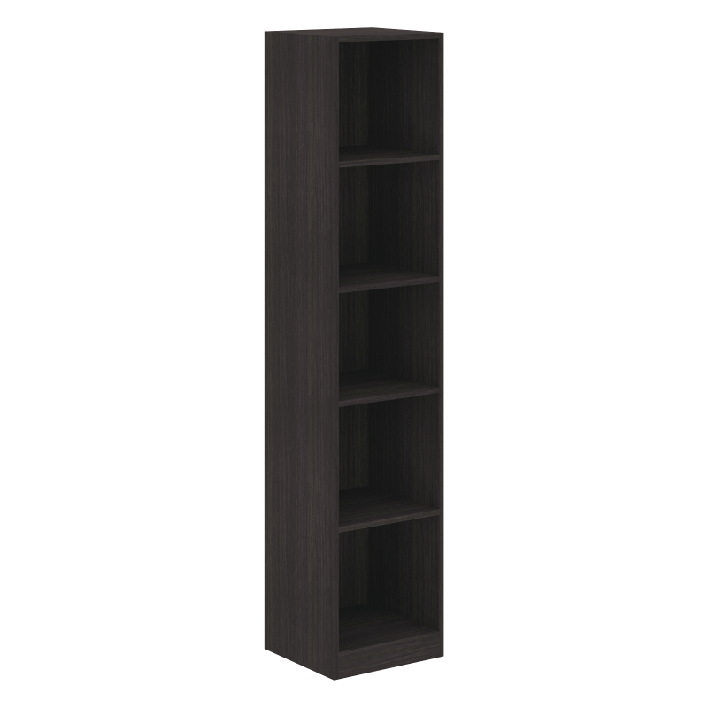 Стеллаж узкий SR-5U Дуб Юкон Модерн 386х359х1815 SIMPLE
