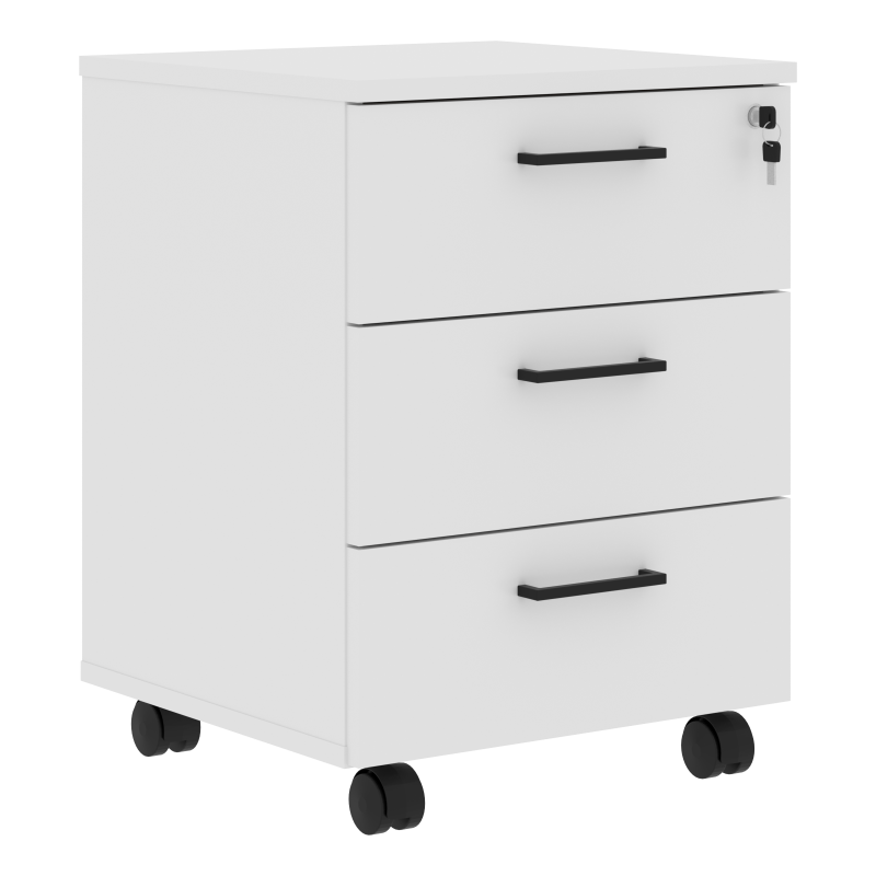 Тумба мобильная JМС 3D.1А Белый 465х450х627,5 JAY