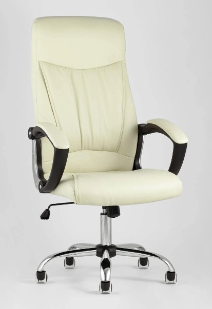 Кресло руководителя TopChairs Tower, бежевое