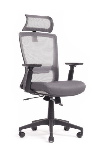 Кресло руководителя Riva Chair Line RCH W-202AC Серый