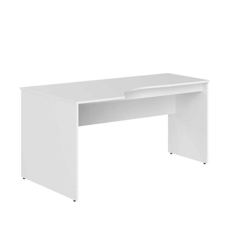 Каркас стола эргономичного SET160-1(L) Белый 1600х900х760 SIMPLE	