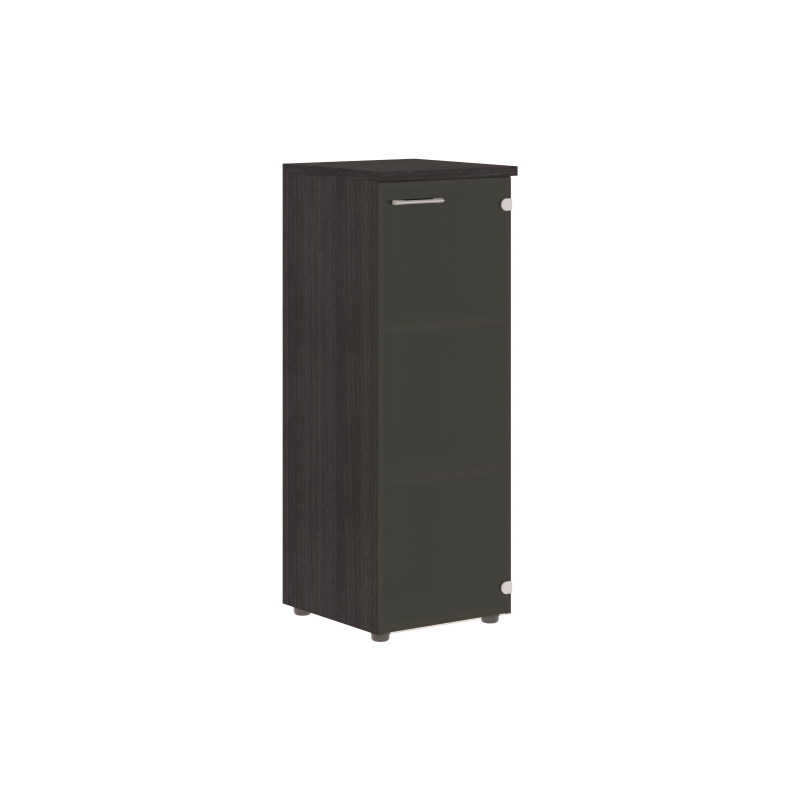 Шкаф колонка с стеклянной дверью и топом XMC 42.2 Дуб Юкон Модерн 432х432х1190 XTEN