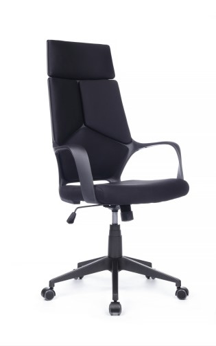 Кресло руководителя Riva Chair Iq Rv RCH 8989 Черный пластик/Черный