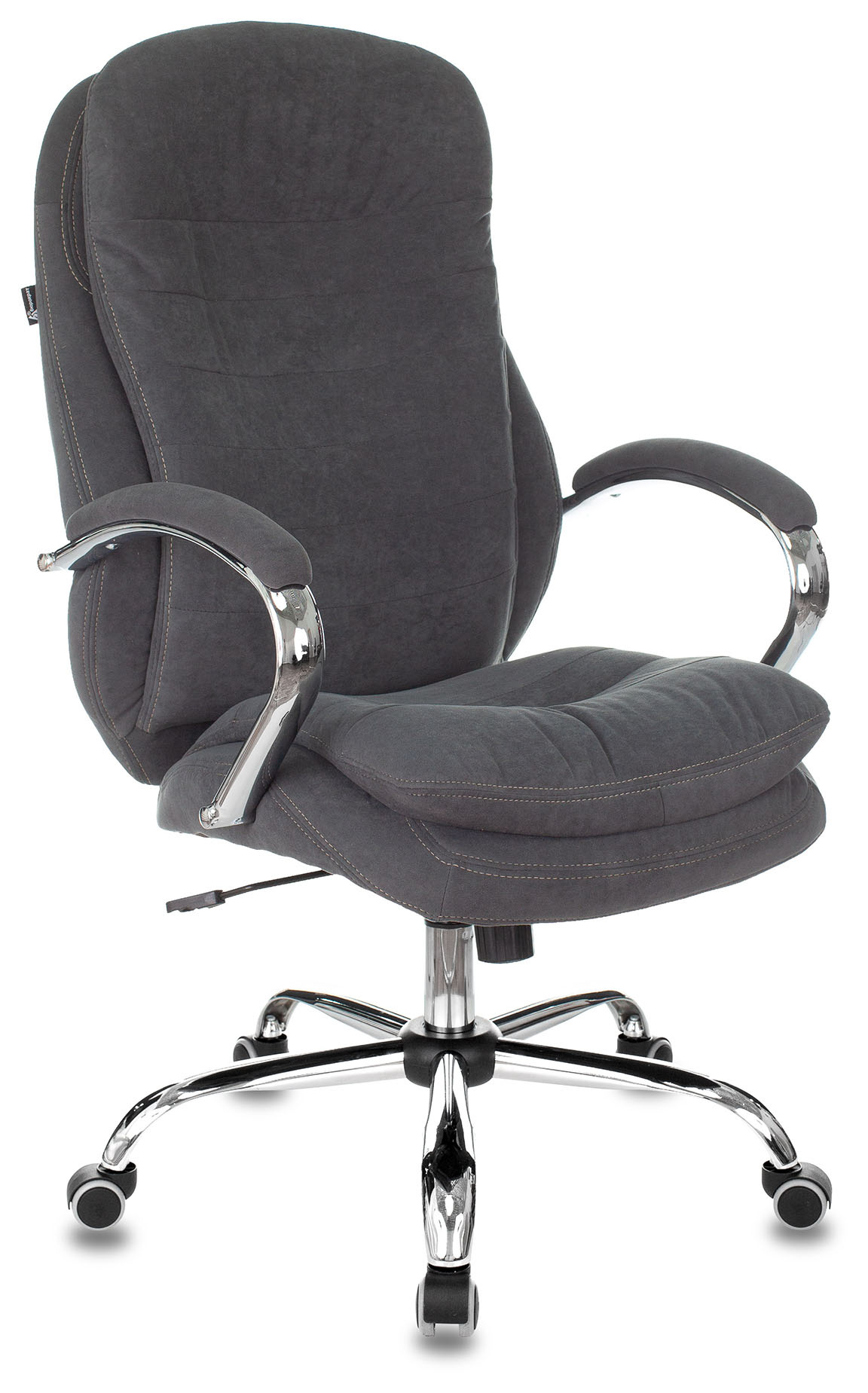 Кресло руководителя Бюрократ T-9950 SL Fabric серый Alfa 44