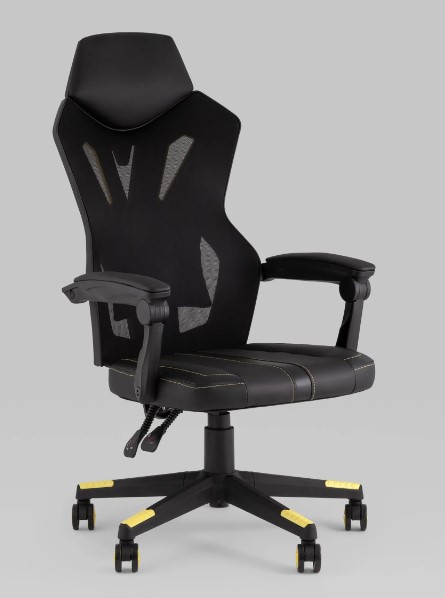 Кресло игровое TopChairs Айронхайд, желтый