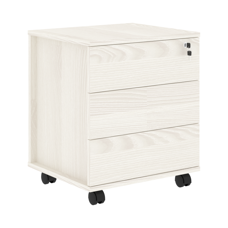 Тумба мобильная EMC-3D.A Ясень Траун 520х450х605 EDIS