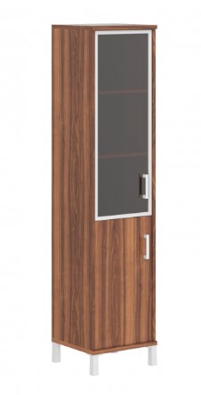 Шкаф-колонка комбинированная B 431.4(L) Орех Даллас 475х450х2054 BORN