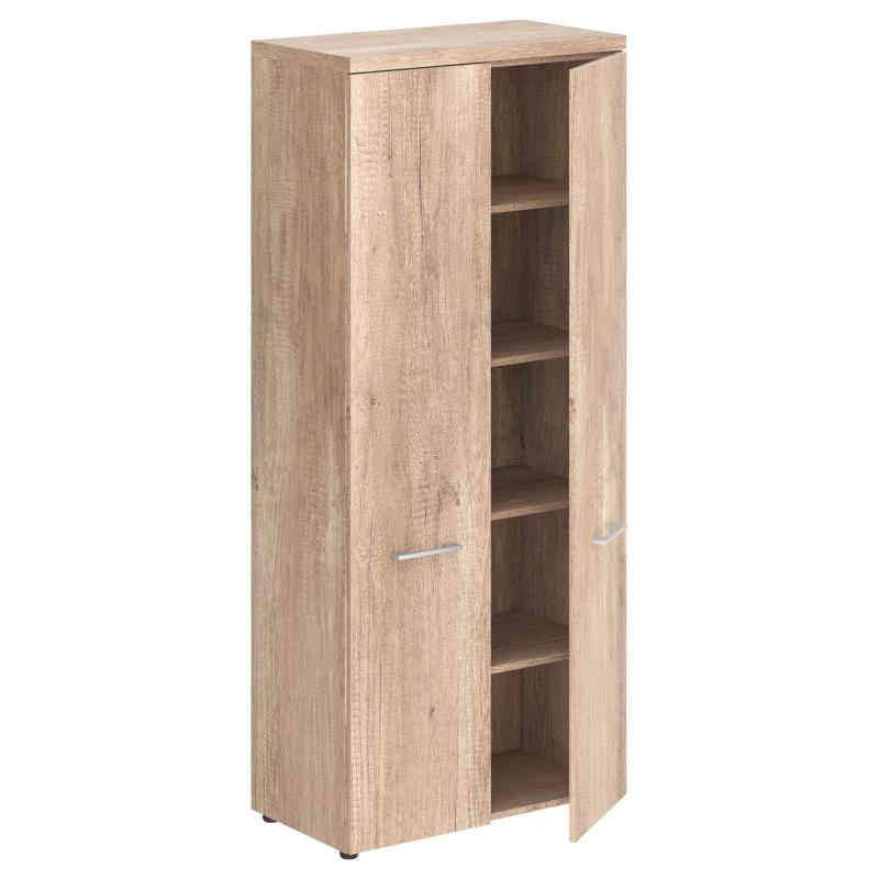 Шкаф с глухими дверьми и топом THC 85.1 дуб Каньон Z 856х450х1968 TORR-Z