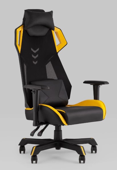 Кресло игровое TopChairs Рэтчэт, желтый