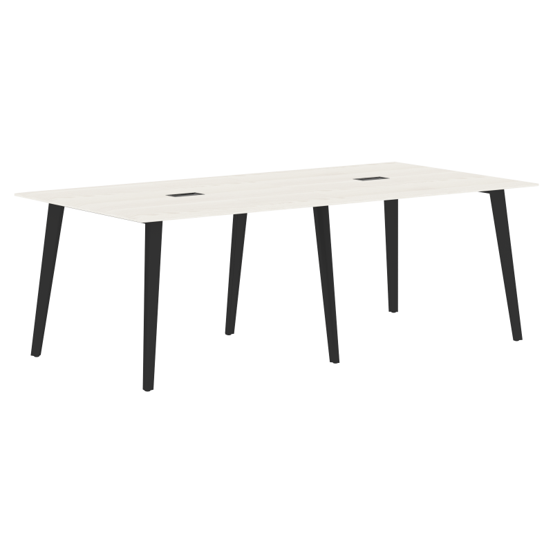 Конференц стол JCT 2211 Ясень белый/Антрацит 2200х1100х750 JAY