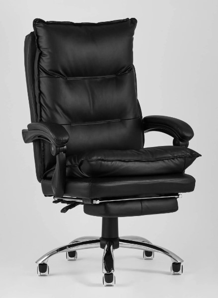 Кресло руководителя TopChairs Alpha, черное