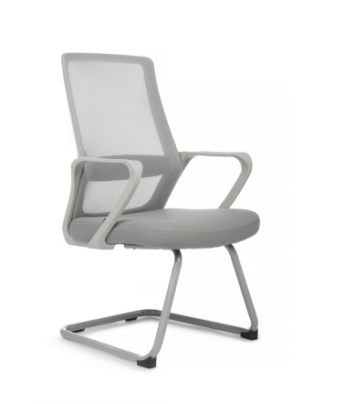 Конференц-кресло Riva Chair Point RCH 8325G Серый пластик/Светло-серый