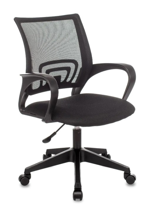 Кресло офисное Topchairs ST-Basic черный TW-01 сиденье черный TW-11 сетка/ткань