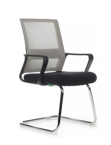 Конференц-кресло Riva Chair Mint RCH 1029CB Серый/Черный
