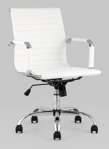 Кресло офисное TopChairs City S, белое