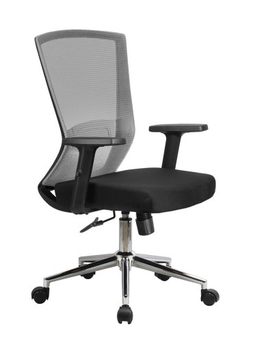 Кресло руководителя Riva Chair Fix RCH 871E Серый/Черный
