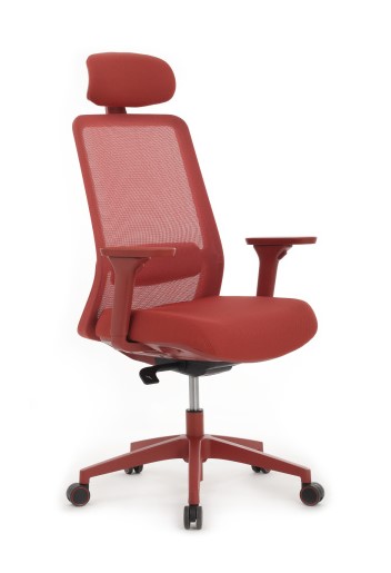 Кресло руководителя RV Design Work W-218C RED Красный
