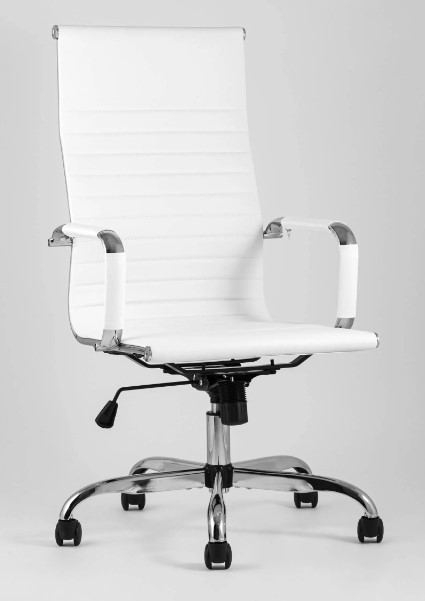 Кресло руководителя TopChairs City, белое