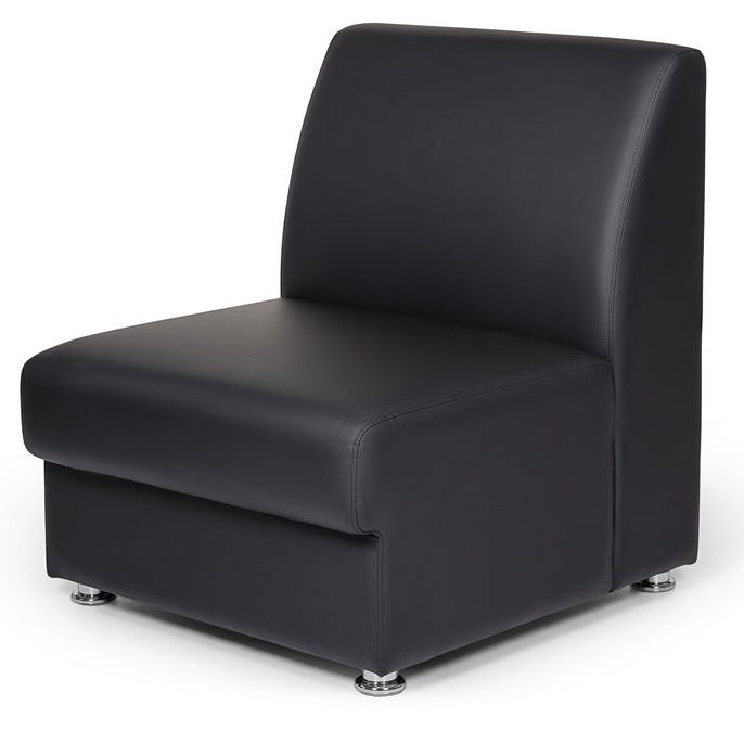 Одноместная секция Chairman Сити нс 700х760х850 к/з Euroline 9100