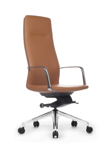 Кресло руководителя RV Design Plaza FK004-A13 Светло-коричневый