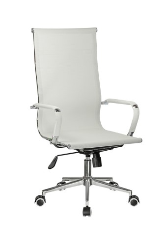 Кресло руководителя Riva Chair Hugo RCH 6001-1S Белый
