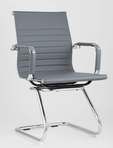 Конференц-кресло TopChairs Visit, серое