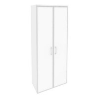 Onix Шкаф высокий широкий O.ST-1.10 R white Белый Бриллиант/Стекло White 800*420*1977