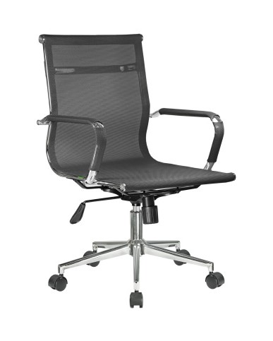 Кресло руководителя Riva Chair Hugo RCH 6001-2SE Черный