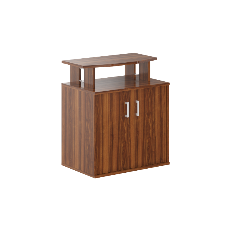 Фригобар с опорами B 450.1 Орех Даллас 900х900х1145 BORN